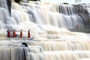 Pongour Waterfall in Dalat Vietnam